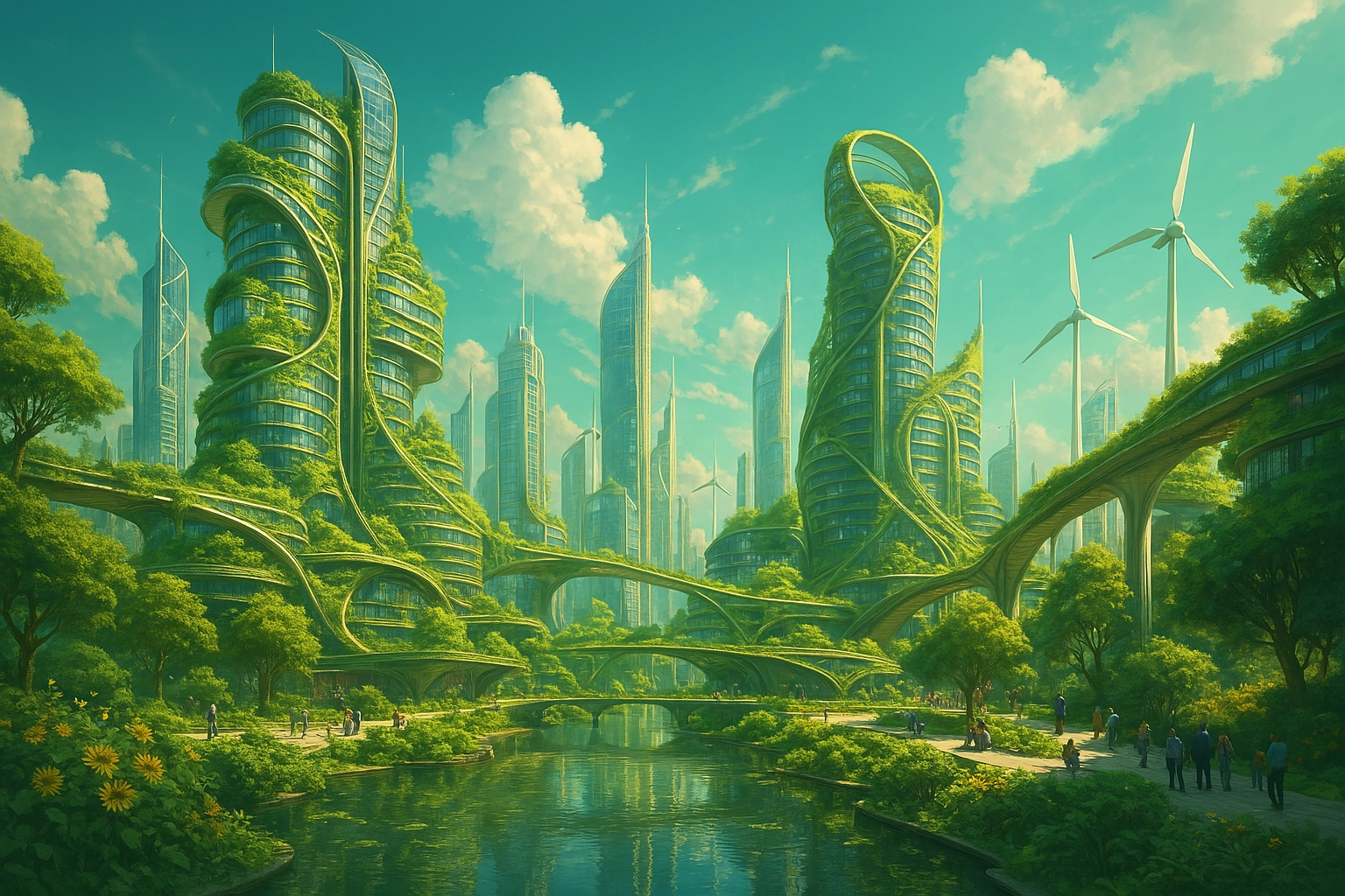 Illustration einer Startup-Simulation